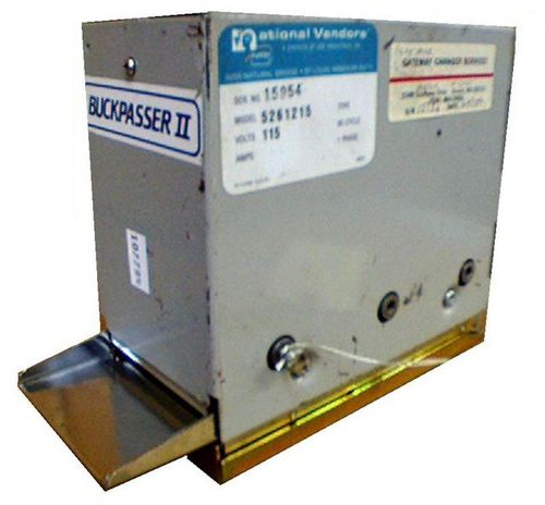 Product picture 527 National Vendors Buckpasser 1 & 5 Parts & Operation
